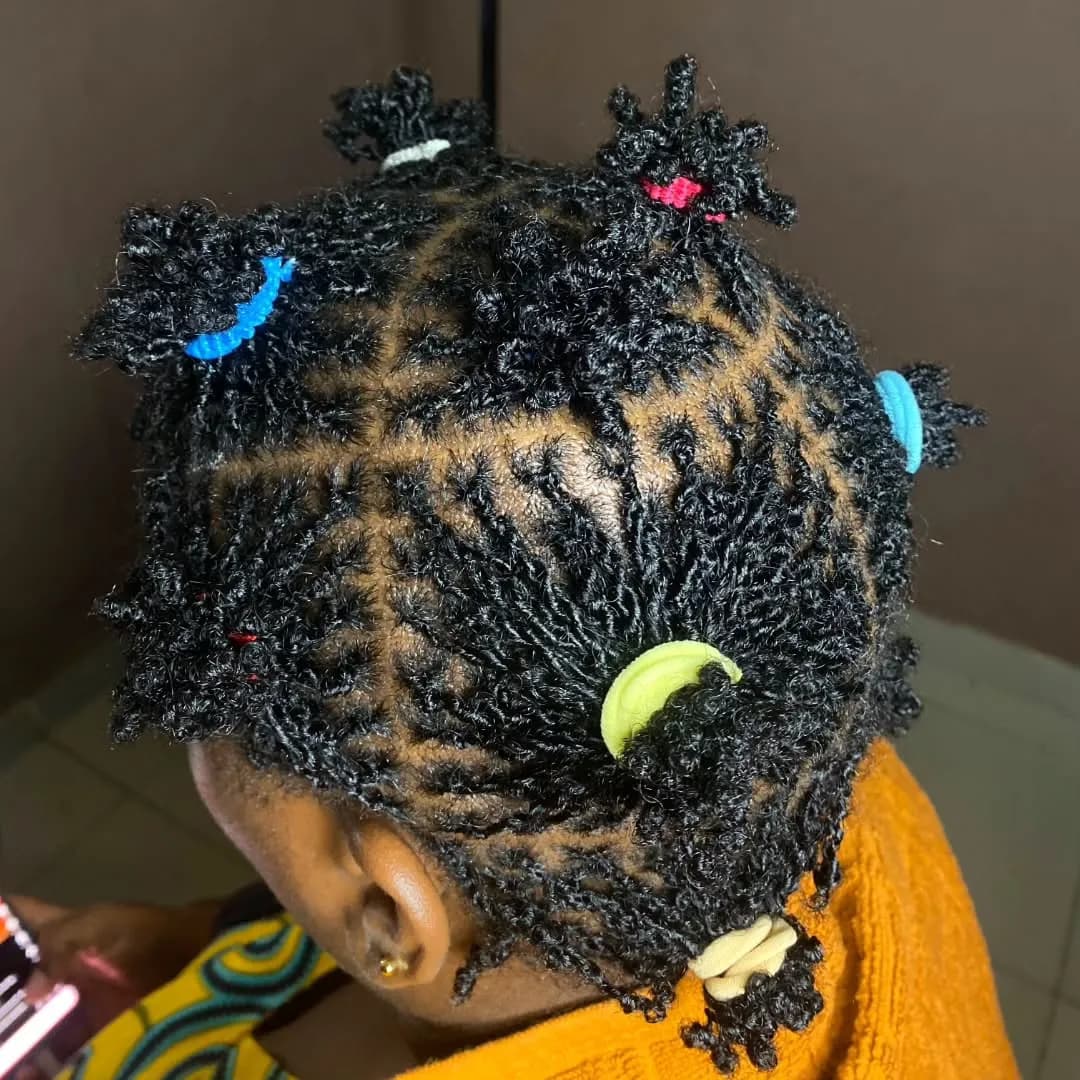 Beautiful natural hair transformation